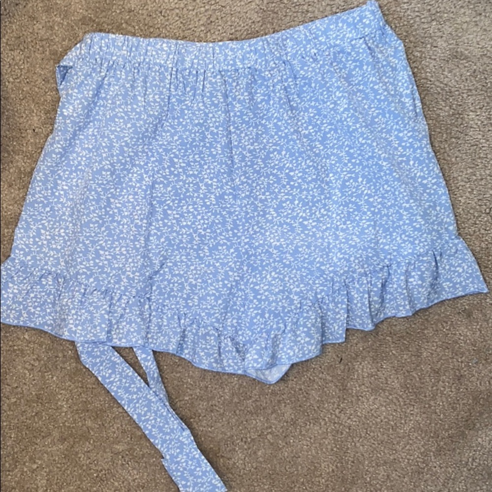 Paisley print skort